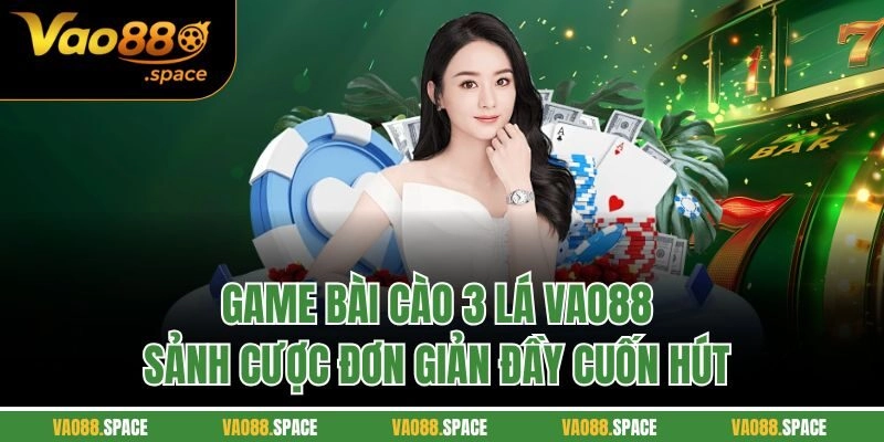 Game Bài Cào 3 Lá Vao88 – Sảnh Cược Đơn Giản Đầy Cuốn Hút 