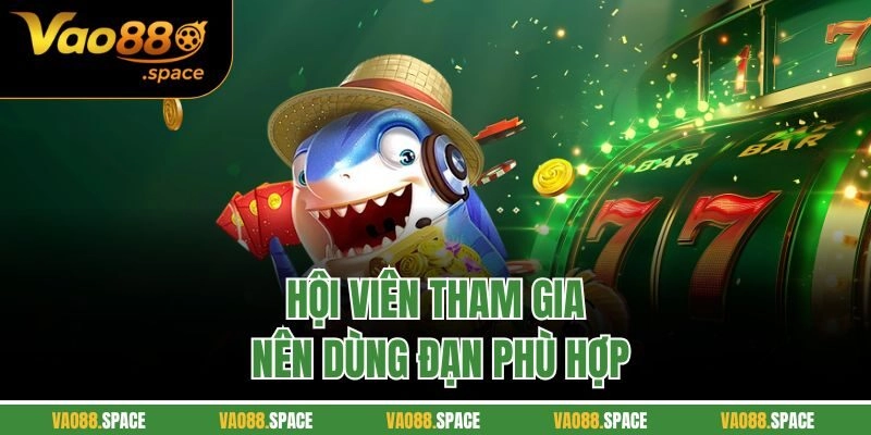 Hội viên tham gia nên dùng đạn phù hợp