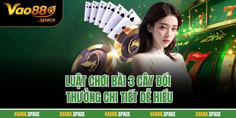 Luật chơi bài 3 cây đổi thưởng chi tiết dễ hiểu